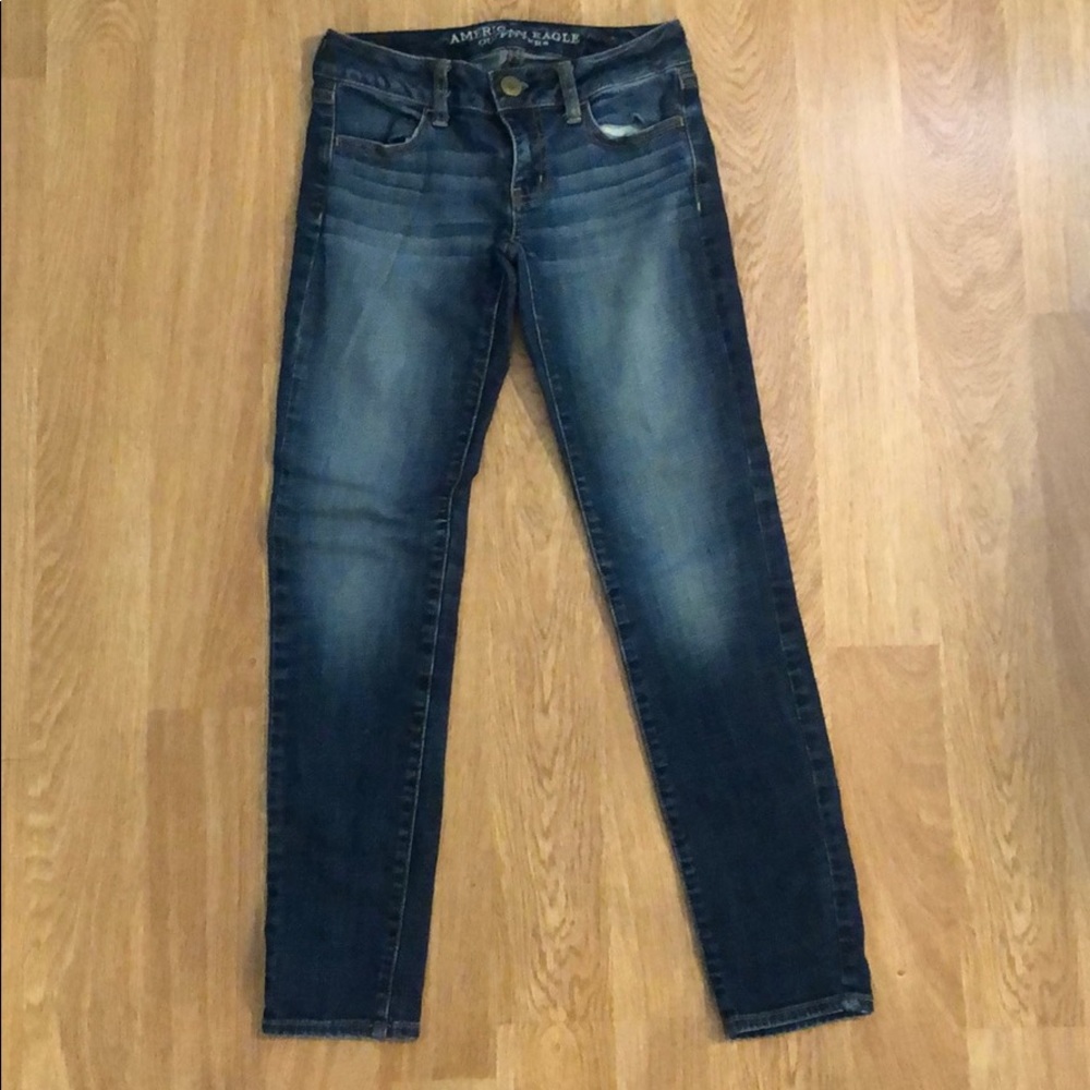 AE Super Stretch Jegging Size 00 Short